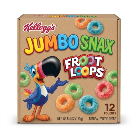 Kellogg's Jmbo Snx Fruit Lps