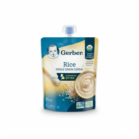 Grb Rice Cereal 8 oz